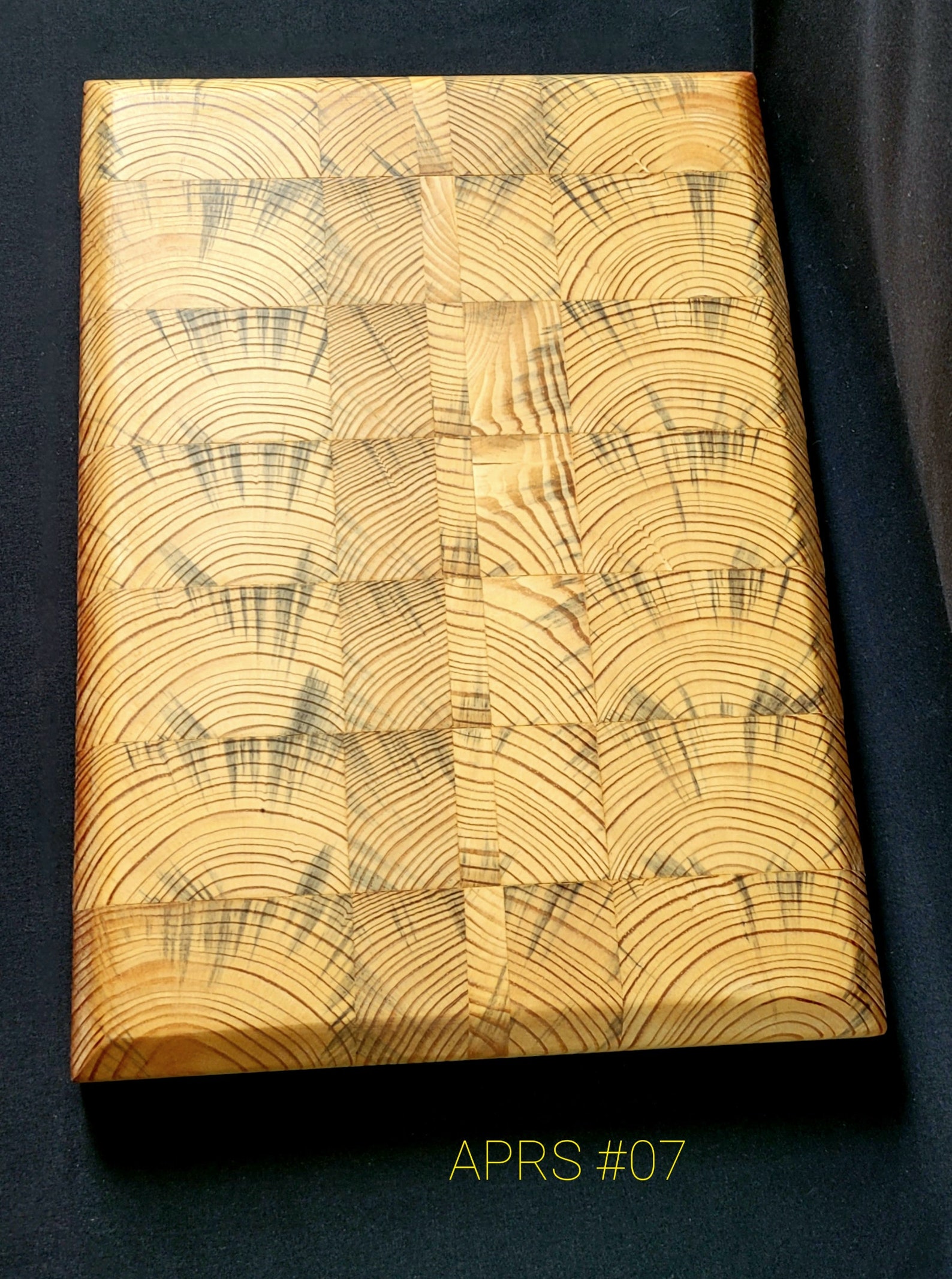 pine end grain cutting board