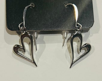 Heart Dangle Earrings