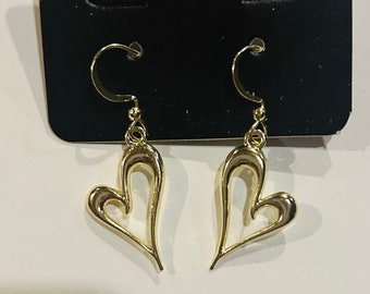 Heart Dangle Earrings