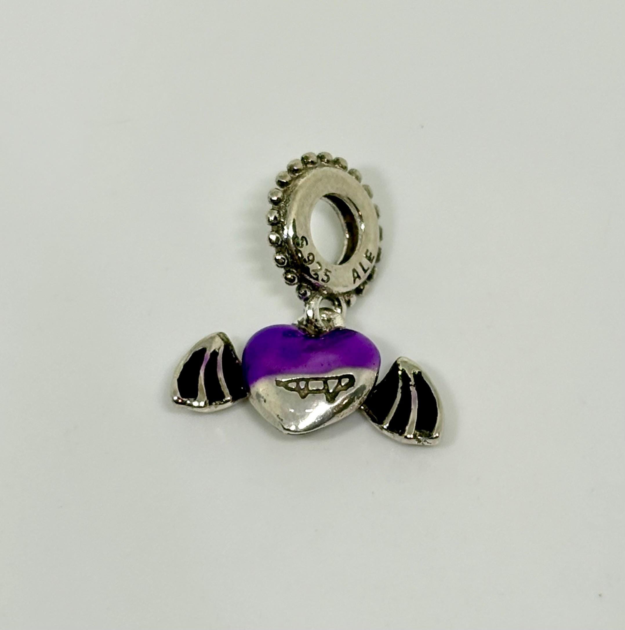 Pandora Purple Vampire Bat Charm New With Dust Bag 792290C01 - Etsy