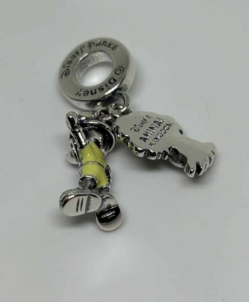 Disney Parks Animal Kingdom Mickey Mouse & Tree Of Life Pandora Charm 2024 image 5