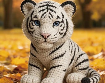 Tiger Cub Digital Crochet Pattern
