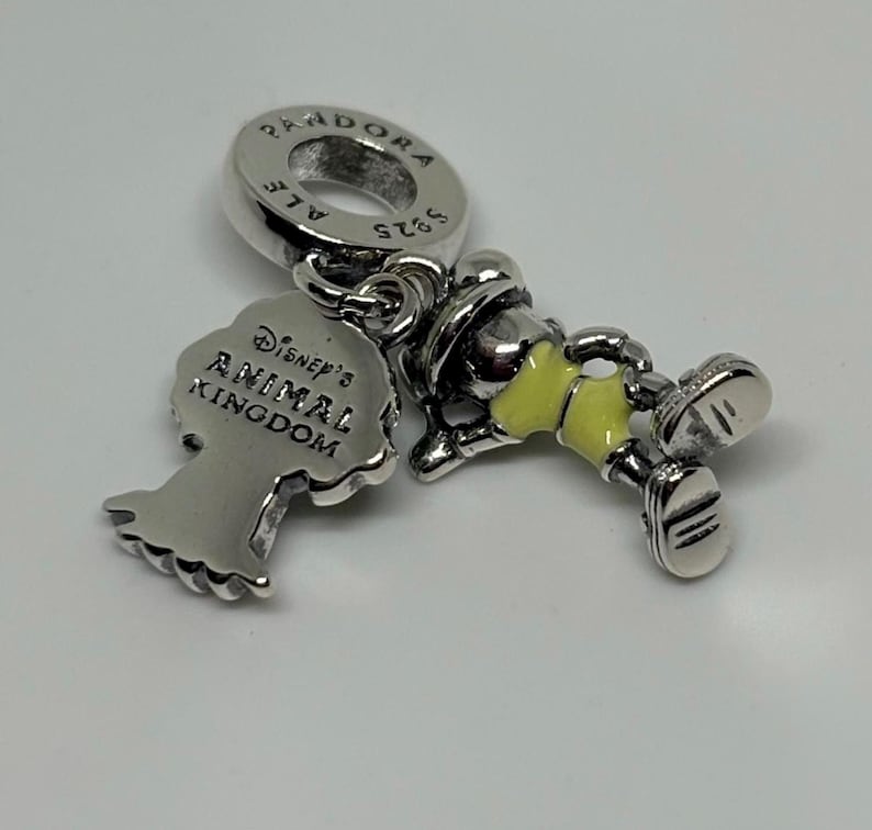Disney Parks Animal Kingdom Mickey Mouse & Tree Of Life Pandora Charm 2024 image 4