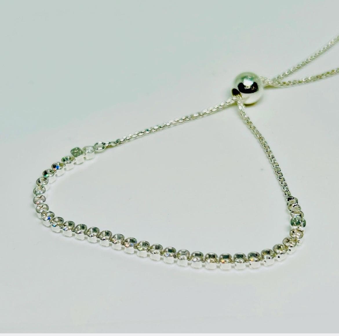 Pandora Sparkling Slider Tennis Bracelet With CZ - Etsy