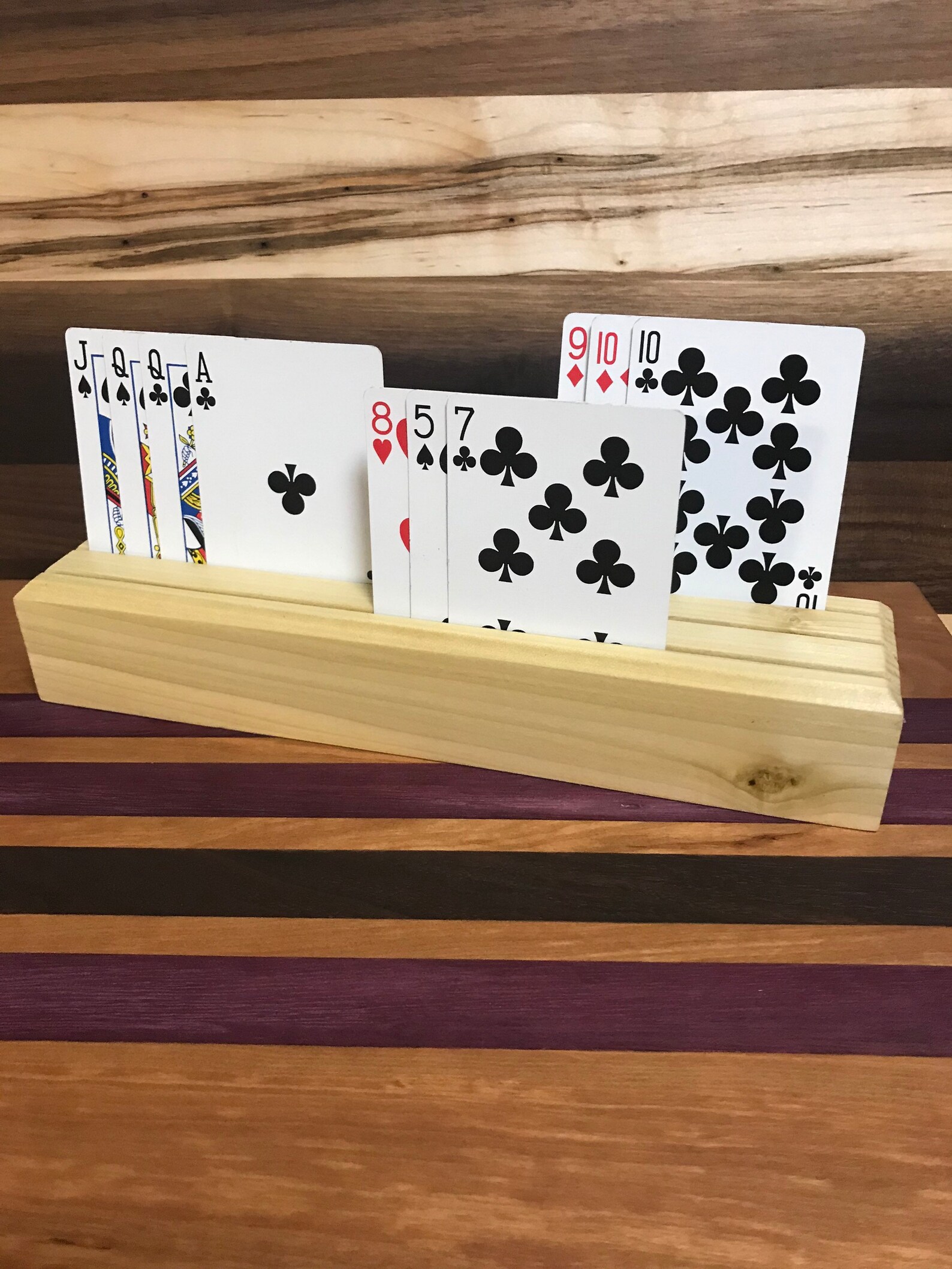 Wooden Card Racks Etsy