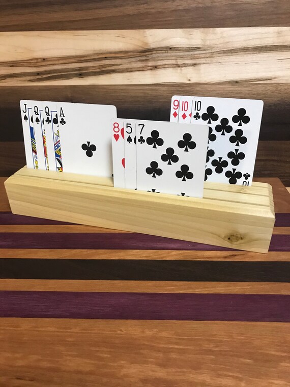 Wooden Card Racks - Etsy