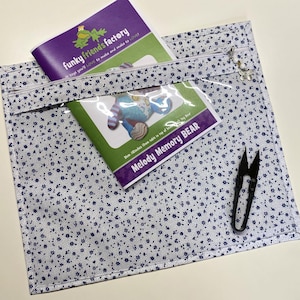 Bolsa para proyectos de vinilo - Bolsa para proyectos de punto de cruz