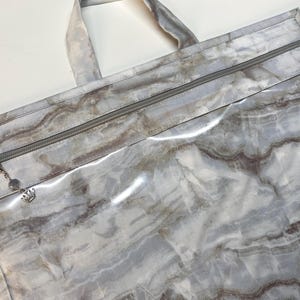Bolsa de proyecto de punto de cruz - Bolsa de proyecto de vinilo