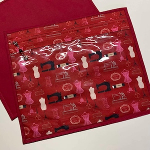 Bolsa para proyectos de vinilo de moda - Bolsa para proyectos de punto de cruz