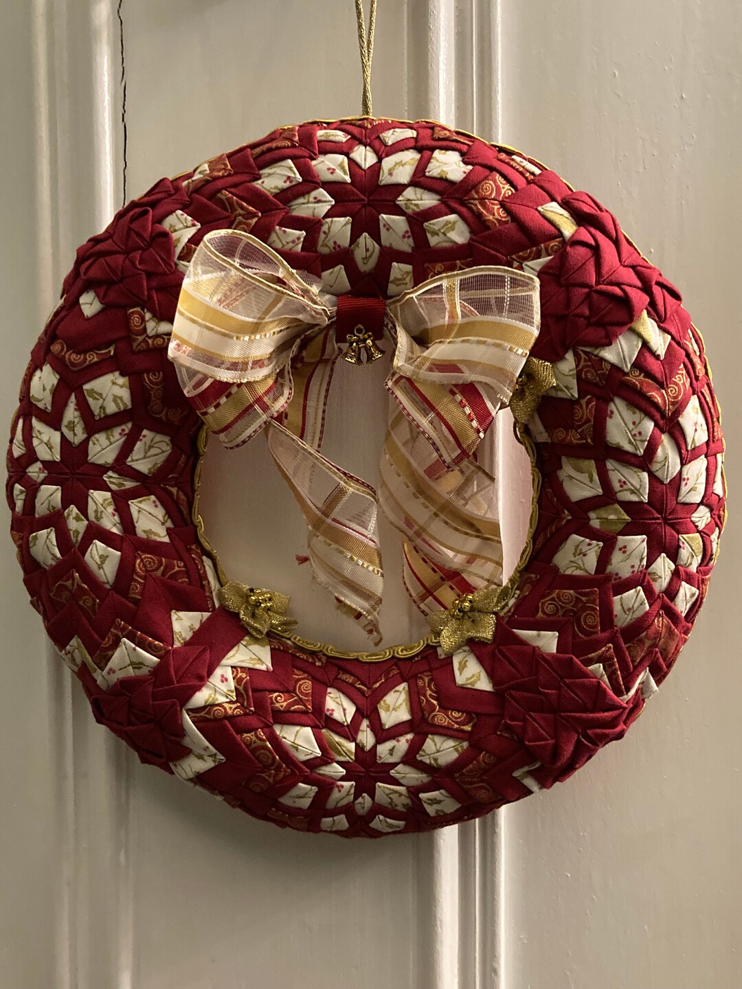 No Sew Fabric Wreath Etsy