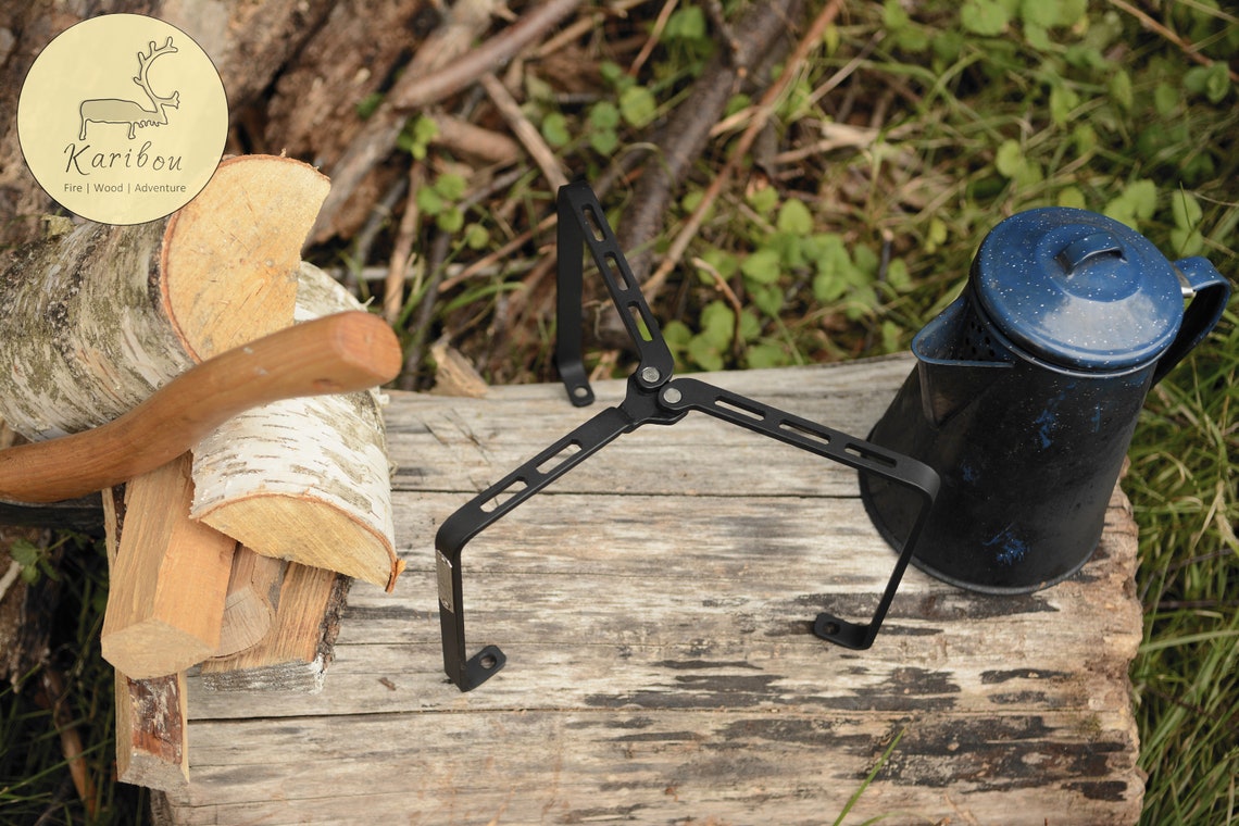 Trépied de feu Vildmark Stand de feu pliable Cuisine en Etsy