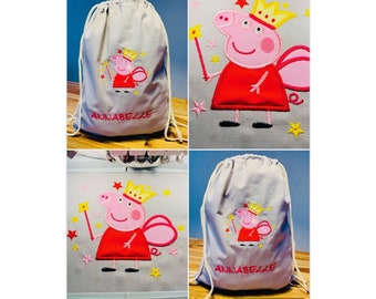 Bolsa de gimnasio personalizada para niños, bolsa de gimnasio, bolsa con cordón, mochila escolar, bolsa de educación física escolar, bolsa para zapatos, bolsa de guardería
