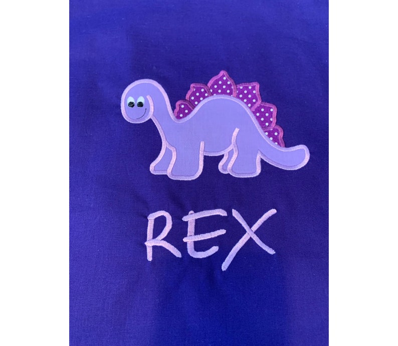 Drawstring Bag Dinosaur School PE Bag Everyday Bag Dinosaur Gym Bag Personalised PE Bag Kids School Bag Nursery Bag Dinosaur shoe Bag