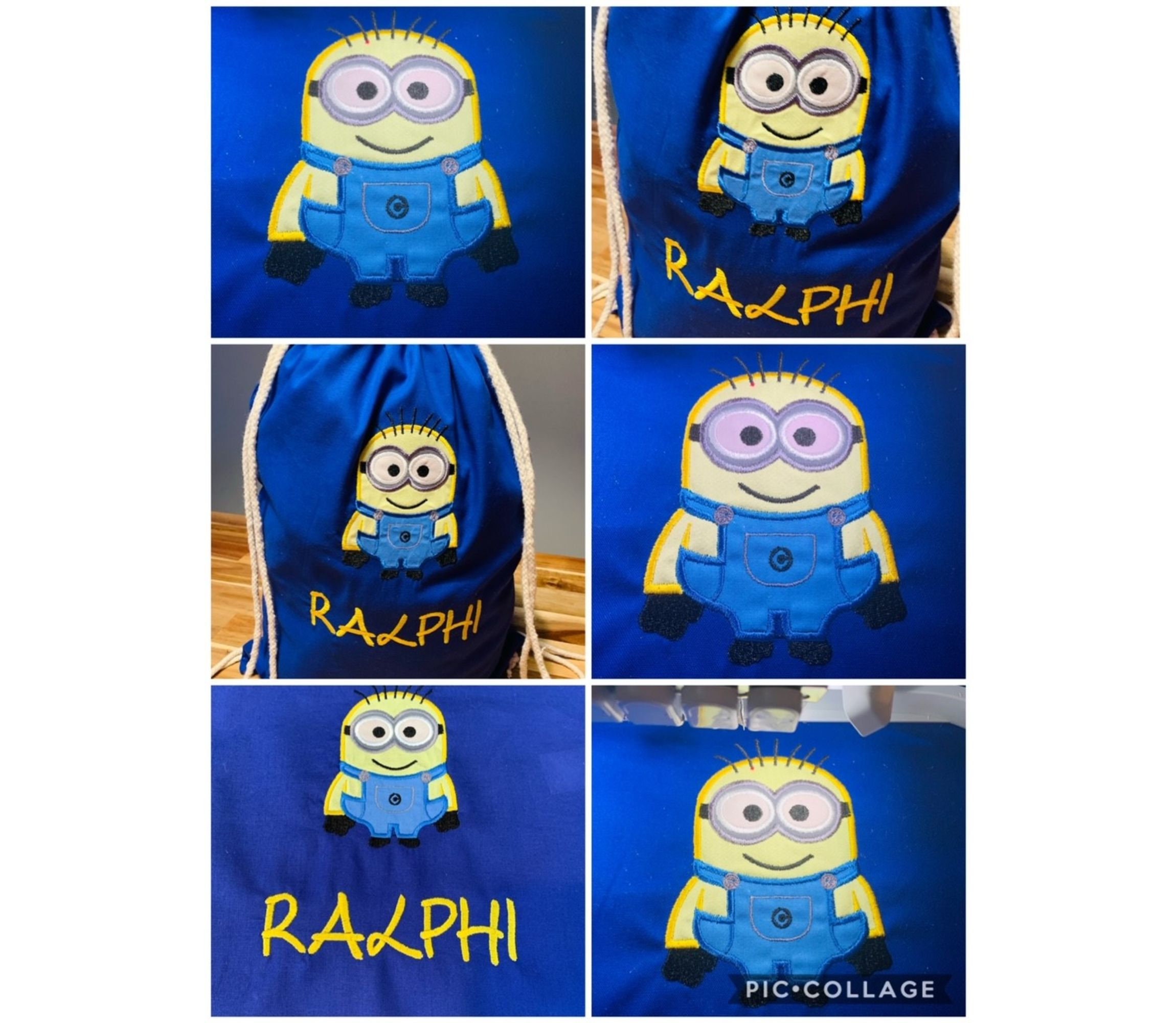 minion school bag