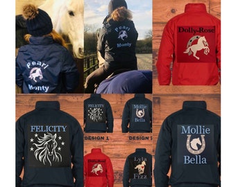 Kids Horse Riding Coat, Riding Jacket, Personalised Kids Horse Ring Coat, Personalised Jacket, Kids Coat, Riding Coat,