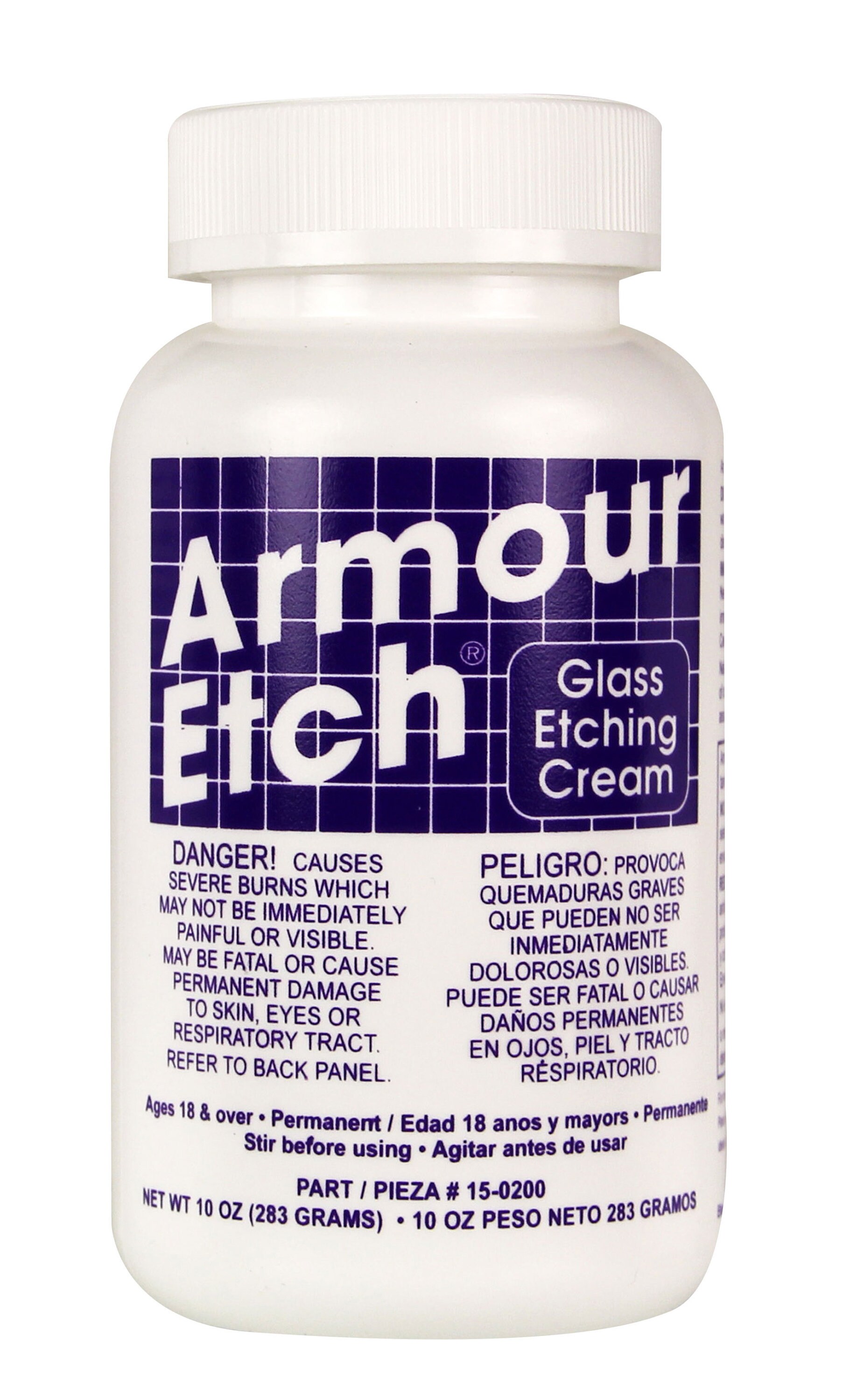 10 oz Armour Etch Glass Etching Cream Etsy