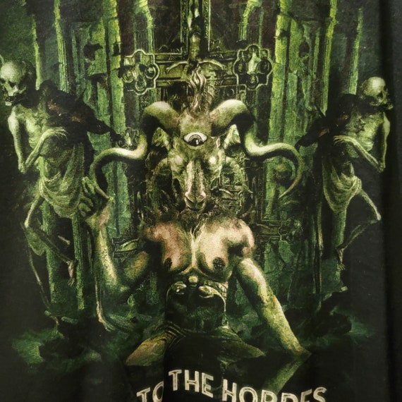 Kreator Hail To The Hordes European Tour T-Shirt.… - image 3