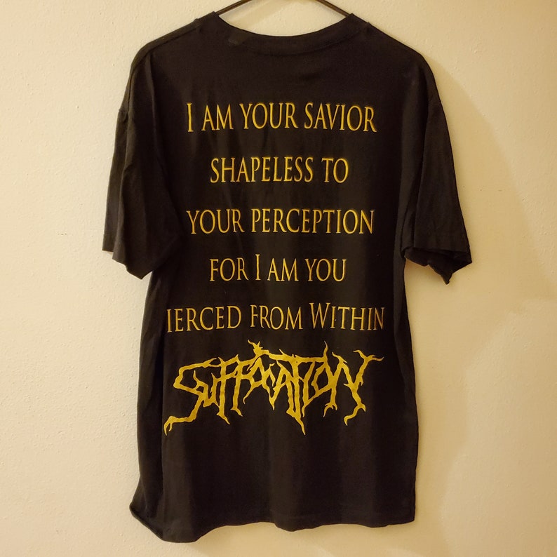 suffocation pierced from within t shirt