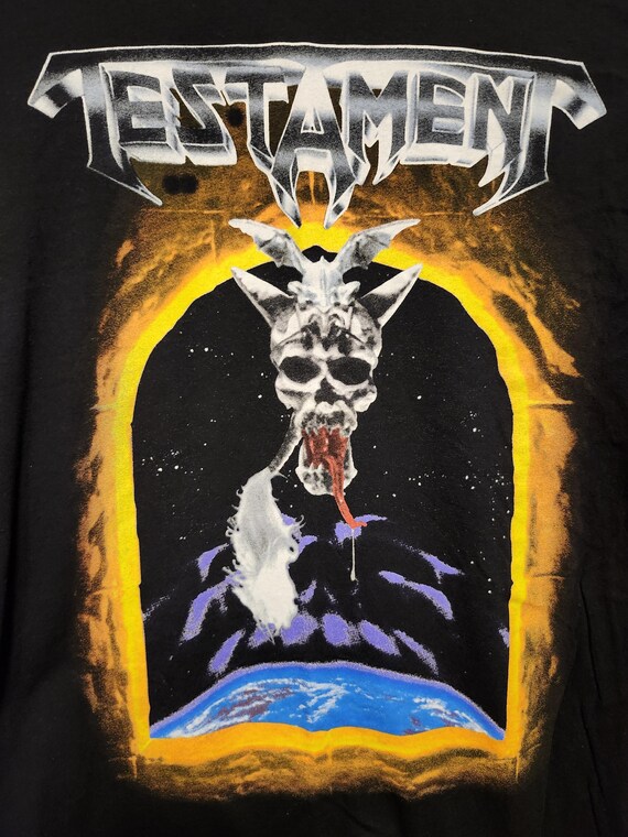 Testament the Legacy & the New Order T-shirt - Etsy