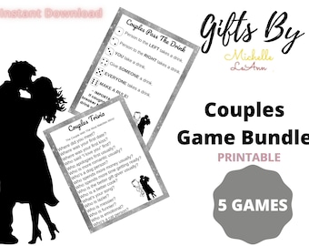 Couples Game Night: Printable Date Night Games (Digital Download)