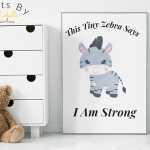Printable Baby Animal Prints for Nursery Wall Art Decor - Etsy