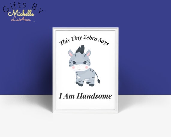 Printable Baby Animal Prints for Nursery Wall Art Decor Boy - Etsy