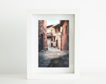 Italy | Tuscany Print | Wall Art | Digital Print | Post Card - 7"x5" / A5