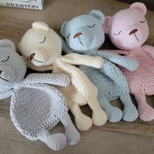Crochet Bear Lovey