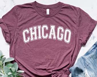 Chicago Shirt, Chicago Tshirt, Chicago Gifts, Chicago Souvenir, Gift From Chicago, Land of Lincoln Illinois Shirt, Chicago lover shirt,