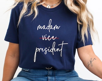 Kamala Shirt, Madam President Shirt, Kamala Harris Shirt, 2024 Election shirts, Kamala Harris 2024 Tshirt, Kamala Rally Shirt, Democrat tee
