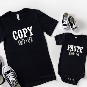 Matching Fathers Day Shirts, Dad and Baby Matching Shirt, Copy Paste Shirt, Dad and son matching shirts, Fathers Day Matching shirt, Dad Tee