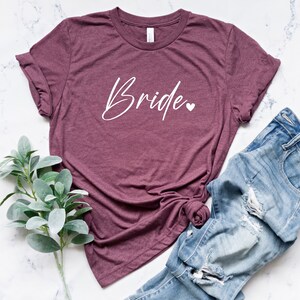 Bride Shirt, Wedding gift for Bride Shirt, Gift ideas for bride,  Bride To Be Shirt, Engagement Shirt, Bachelorette party For Bride,