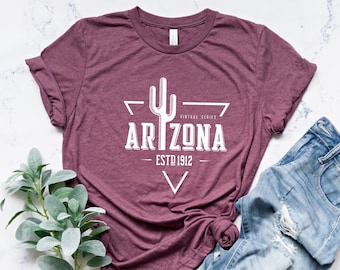 Arizona Shirt, Arizona Tshirt, Arizona Gifts, Arizona Souvenir, Gift From Arizona, The Grand Canyon State, Arizona lover shirt, State shirt