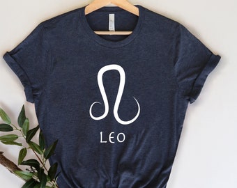 Leo Shirt, Leo Zodiac, Leo Gift, Leo Astrology, Zodiac Gifts, Zodiac Leo, Gift for Leo, Leo Birthday, Leo Women, Leo Girl, Leo Sign, Leo tee