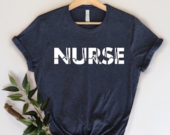 Nurse Heartbeat Shirt, Gift for nurse shirt, Nurse shirt, Nurse Tshirt, Emergency Nurse Shirt, Student nurse shirt, Registered nurse shirt