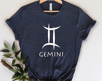 Gemini Shirt, Gemini Zodiac, Gemini Gift, Gemini Horoscope, Zodiac Gifts, Zodiac Gemini, Gift for Gemini, Gemini Birthday, Gemini Sign Shirt