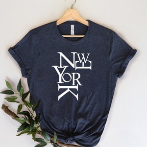Chemise New York, Souvenir New York, Cadeau New York, Cadeau de New York, Chemises d’État des États-Unis, Chemises NYC, Souvenir NYC, Tee New York, Carte de New York