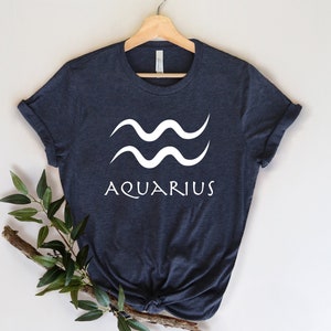 Aquarius Shirt, Aquarius Zodiac, Aquarius Gift, Zodiac Art Gifts, Zodiac Aquarius, Aquarius Women, Aquarius Birthday,Aquarius Sign Shirt