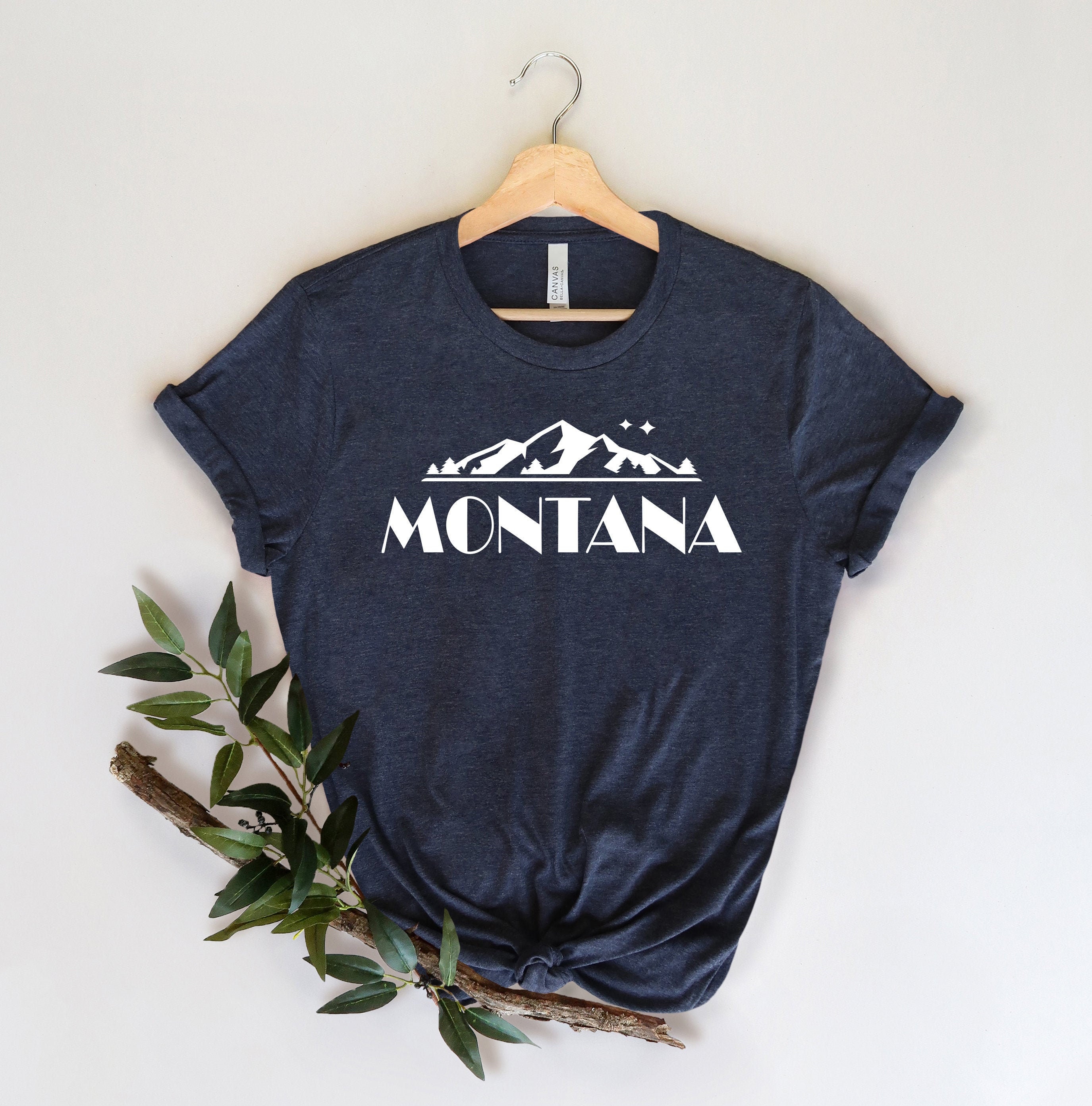 Montana Shirt Montana Tshirt Montana Gifts Montana Etsy