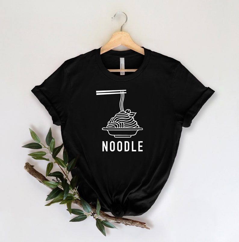 Noodle shirt, Noodle tshirt, Anime shirt, Ramen noodle shirt, Noodle lover shirt, ramen gifts, noods shirt, Japanese noodle shirt, Anime tee image 3