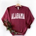 Alabama Sweatshirt, Alabama gift Sweatshirt, Alabama Lover Sweatshirt, Alabama Crimson Tide Sweatshirt, Alabama Crewneck, Bama sweatshirt