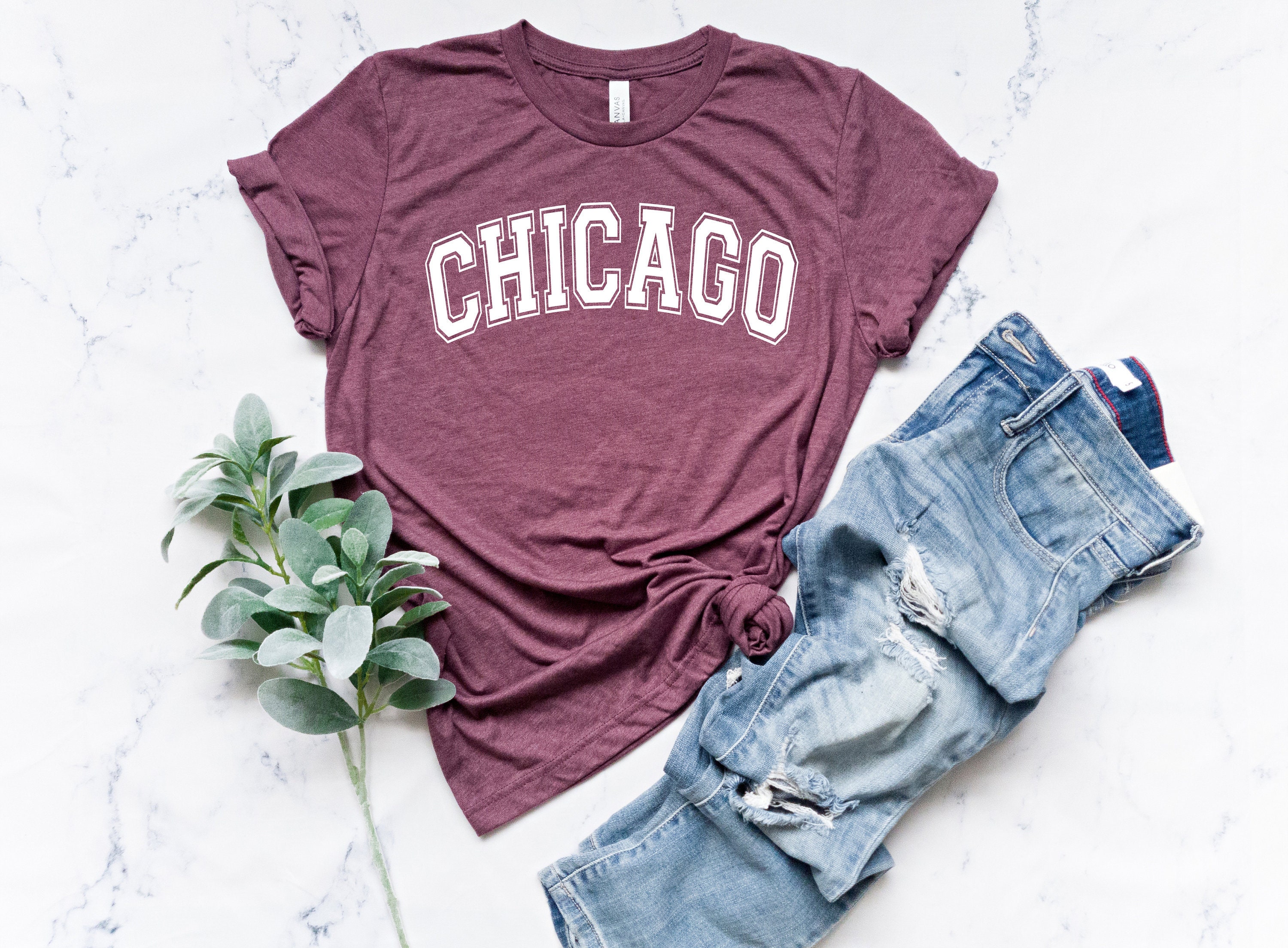 Camisa de Chicago camiseta de Chicago regalos de Chicago Etsy