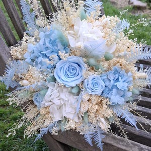CIEL Bouquet, Dried and stabilized flower bouquet, Bridal bouquet