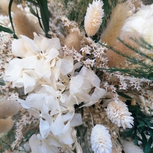 Bouquet PERLE fleurs séchées et stabilisées, bouquet de mariée image 4