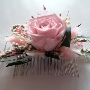 ELEA kam en knoopsgat, bruiloft gedroogde bloemen accessoires