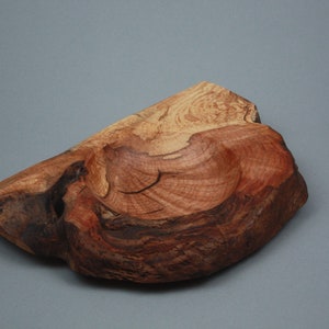Unique Shaped Maple Burl Bowl