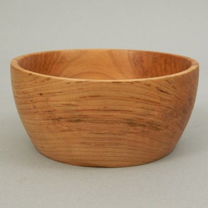 Small Hand Turned Cherry Bowl