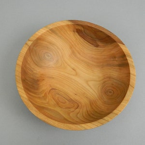 Colorful Hand Turned Cherry Bowl