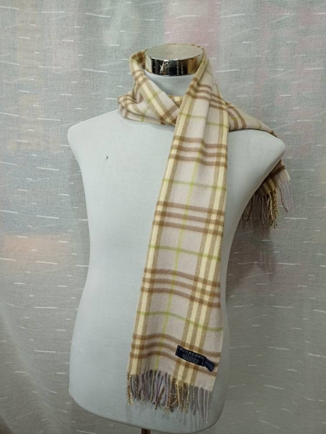 bufanda burberry original