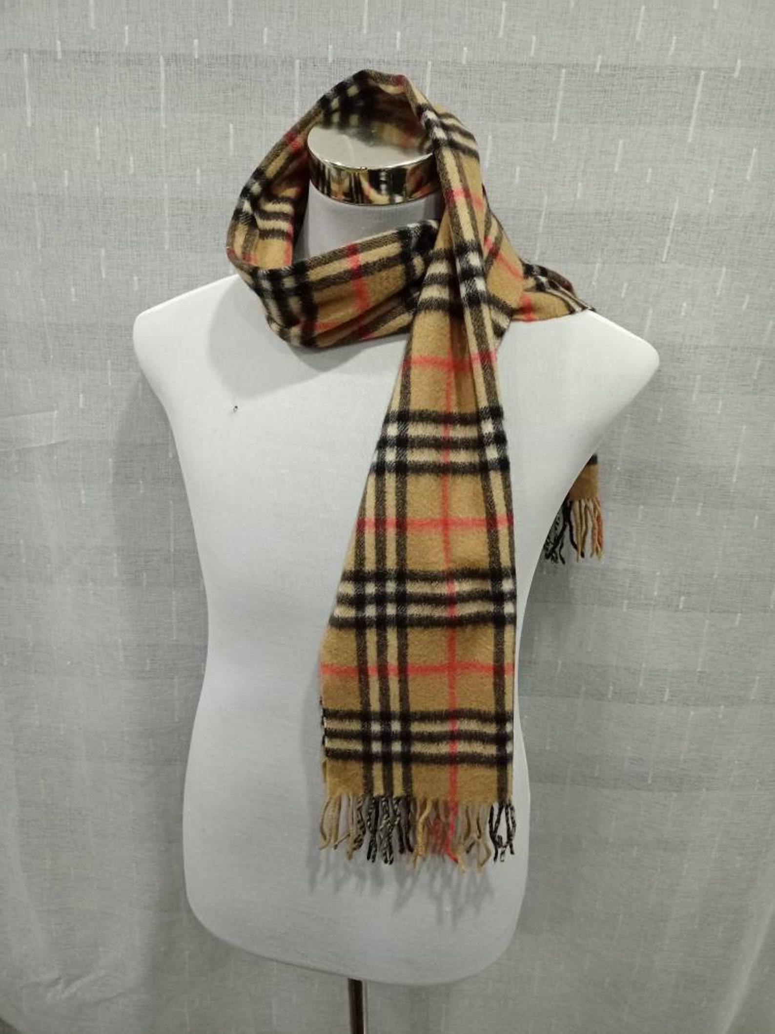 Sale...Burberrys Scarf MF377 Best Condition Etsy
